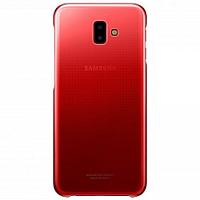 Чехол для Samsung Galaxy J6+ (2018) накладка (бампер) Gradation Cover (EF-AJ415CREGRU) Черный