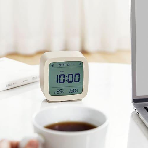 Умный будильник Qingping Bluetooth Alarm Clock CGD1 (Китайская версия) Серый - фото 3 - id-p176888773