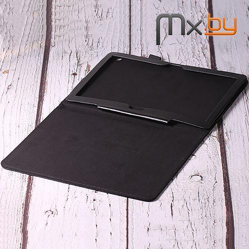Чехол для Huawei MediaPad M3 Lite 10.1 кожаная книга черный - фото 4 - id-p176885032