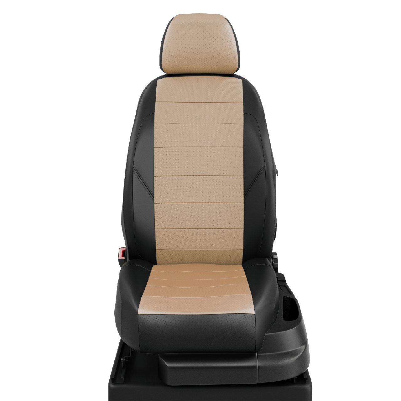 Автомобильный чехол Hyundai Elantra VII (CN7) 2020+ (экокожа в полоску) чехол на сидение - фото 1 - id-p176892530