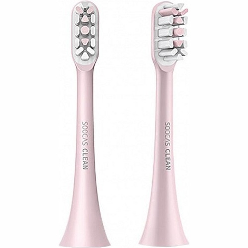 Сменные насадки для зубной щетки Soocas X3 (Розовый) 2 шт. - фото 1 - id-p176885344