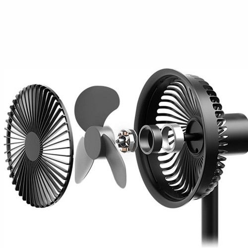 Настольный вентилятор Solove F5 Desktop Fan (Черный) - фото 3 - id-p144630533