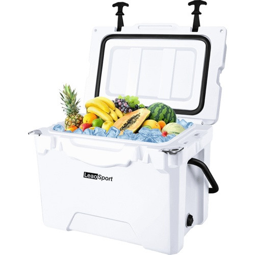 Переносной холодильник Leao Sport 25QT на 25 литров (Белый) - фото 1 - id-p176885355