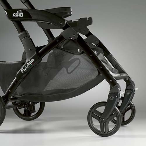 Детская коляска CAM Fluido Easy (3 в 1) ART877019-T885 (Серый) - фото 4 - id-p176890482