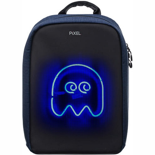 Рюкзак с LED-дисплеем Pixel Bag Max V 2.0 Navy (Синий) - фото 2 - id-p176890578