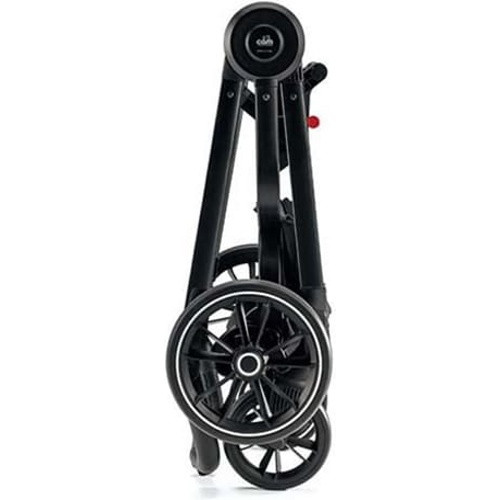 Детская коляска CAM Kit Levante-Duo (2 в 1) ART972-T569+ART805T-V90S (Темно-серый с матовой черной рамой) - фото 4 - id-p176890589