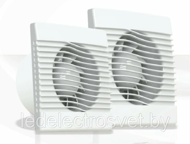 Вентилятор pRim TS, Ø120мм, таймер, 230В, 16Вт, 158м³/ч