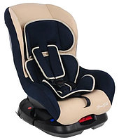 Автокресло BAMBOLA 0-18 кг BAMBINO ISOFIX (от рождения до 4 лет) бежевый/синий