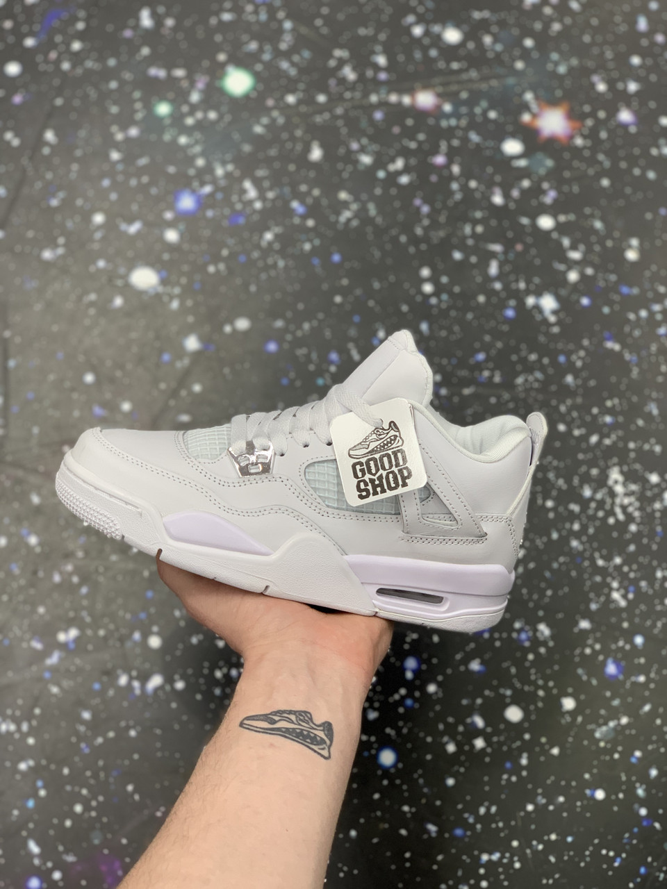 Кроссовки Air Jordan 4 Retro All White