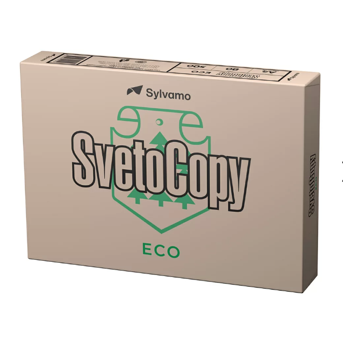 Бумага офисная "SvetoCopy ECO", 80 г/м2, 500л, А4