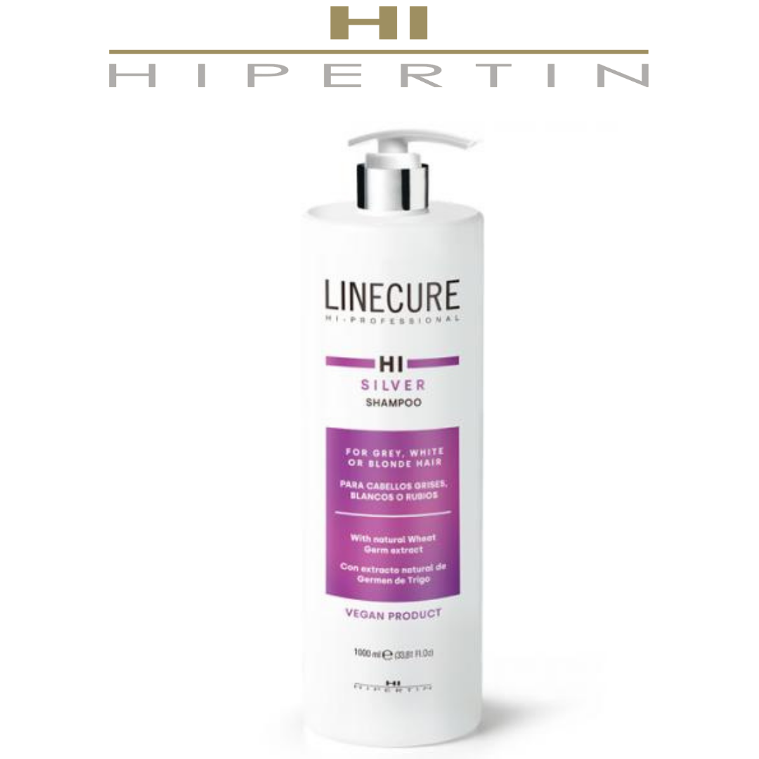 Шампунь для светлых и седых волос Hipertin Linecure Silver Shampoo