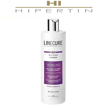 Шампунь для светлых и седых волос Hipertin Linecure Silver Shampoo