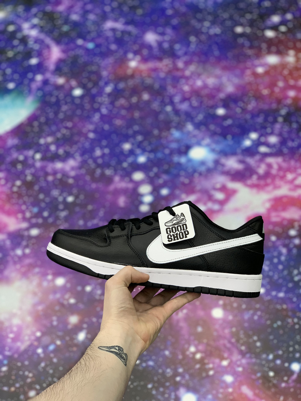 Кроссовки Nike Dunk SB Black White