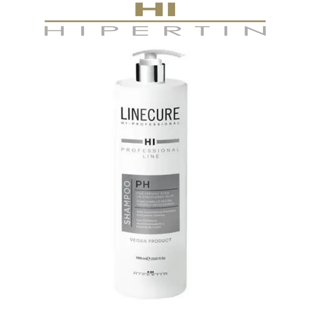 Шампунь после окрашивания и химзавивки Hipertin Linecure Professional Line Shampoo pH-Acid