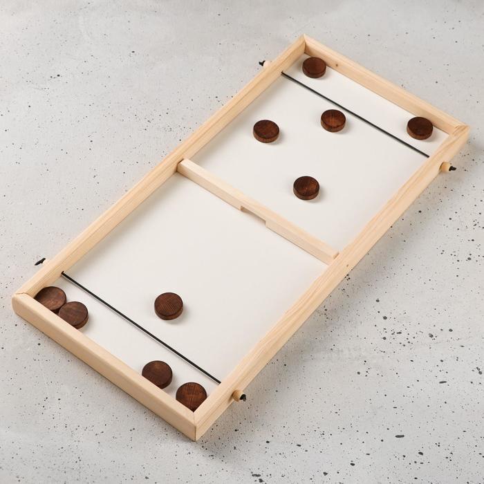 Сувенирная настольная игра "Дабл Слинг", 51,5 х 25 см, массив сосны - фото 1 - id-p176481853