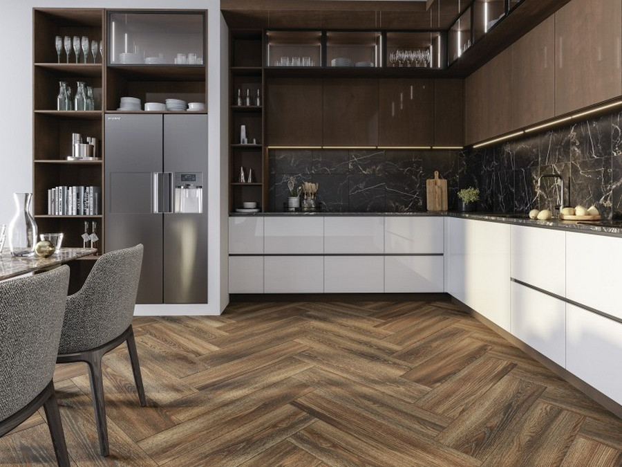 Плитка Cersanit Wood Concept Prime коричневый 900×220 - фото 2 - id-p176951821