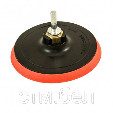 Диск резиновый MULTI с липучкой 125мм с винтом М14 (25шт/кор), фото 2