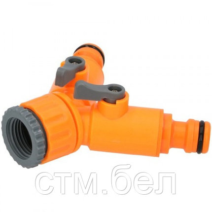 Распределитель на кран FORESTER переход 1/2" - 3/4" пластик (50), фото 2