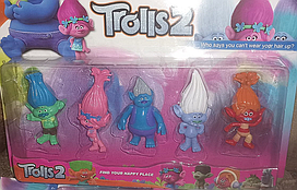 Детский игровой набор героев - Тролли,  Trolls