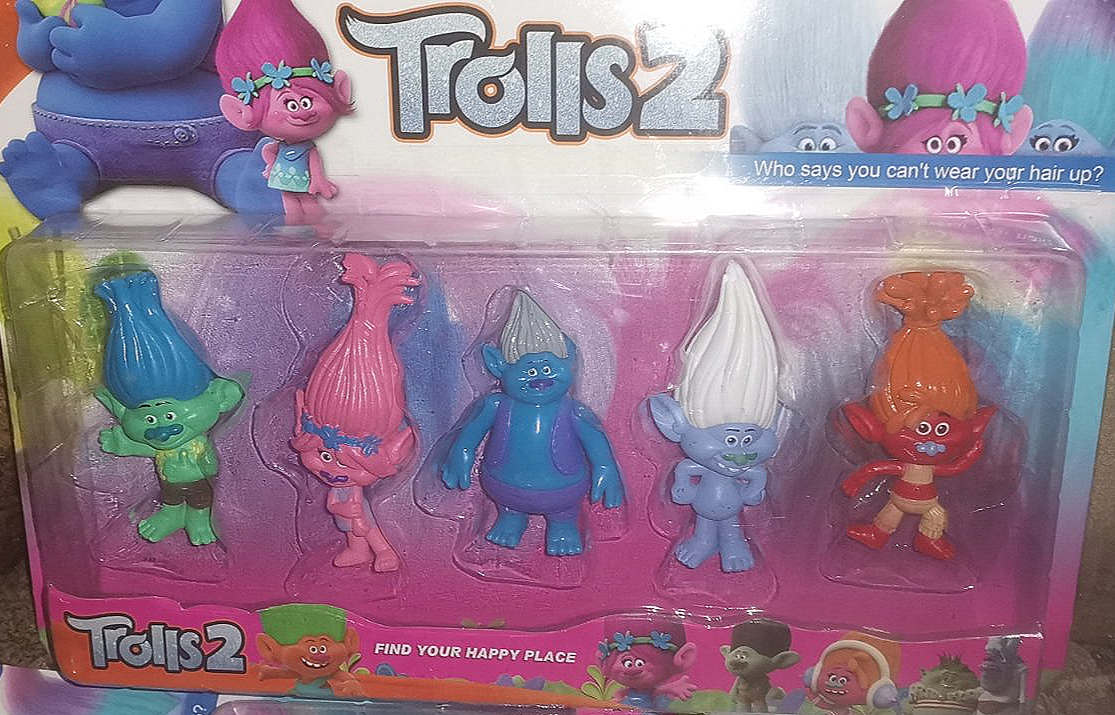 Детский игровой набор героев - Тролли, Trolls - фото 1 - id-p176962202