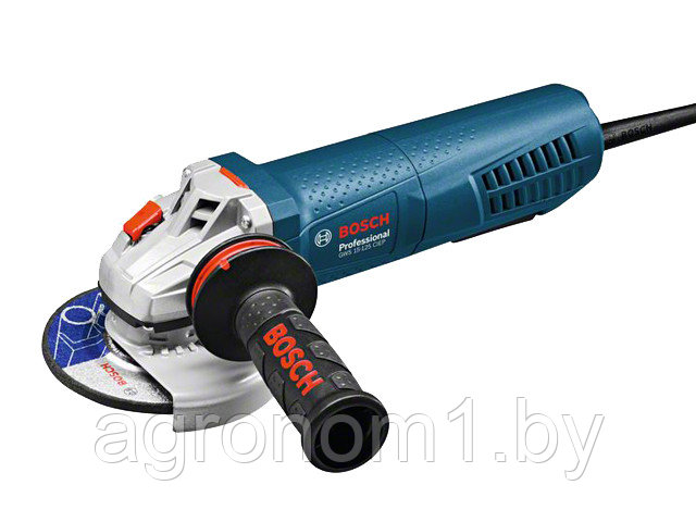 Одноручная углошлифмашина BOSCH GWS 15-125 CIEP в кор. (1500 Вт, диск 125х22 мм, вибро, плавный пуск, регул.