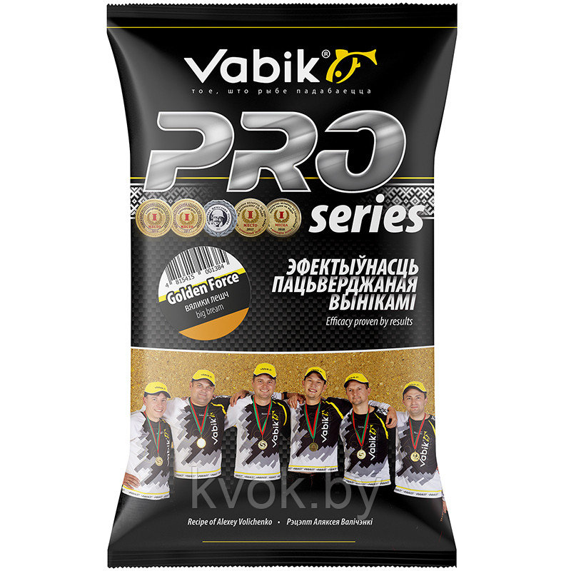 Прикормка Vabik PRO Golden Force Крупный лещ 1кг