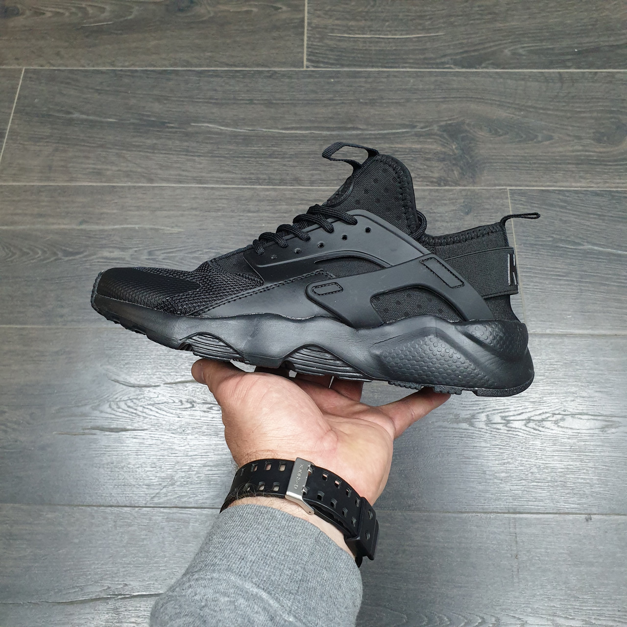 Кроссовки Nike Air Huarache Ultra Triple Black