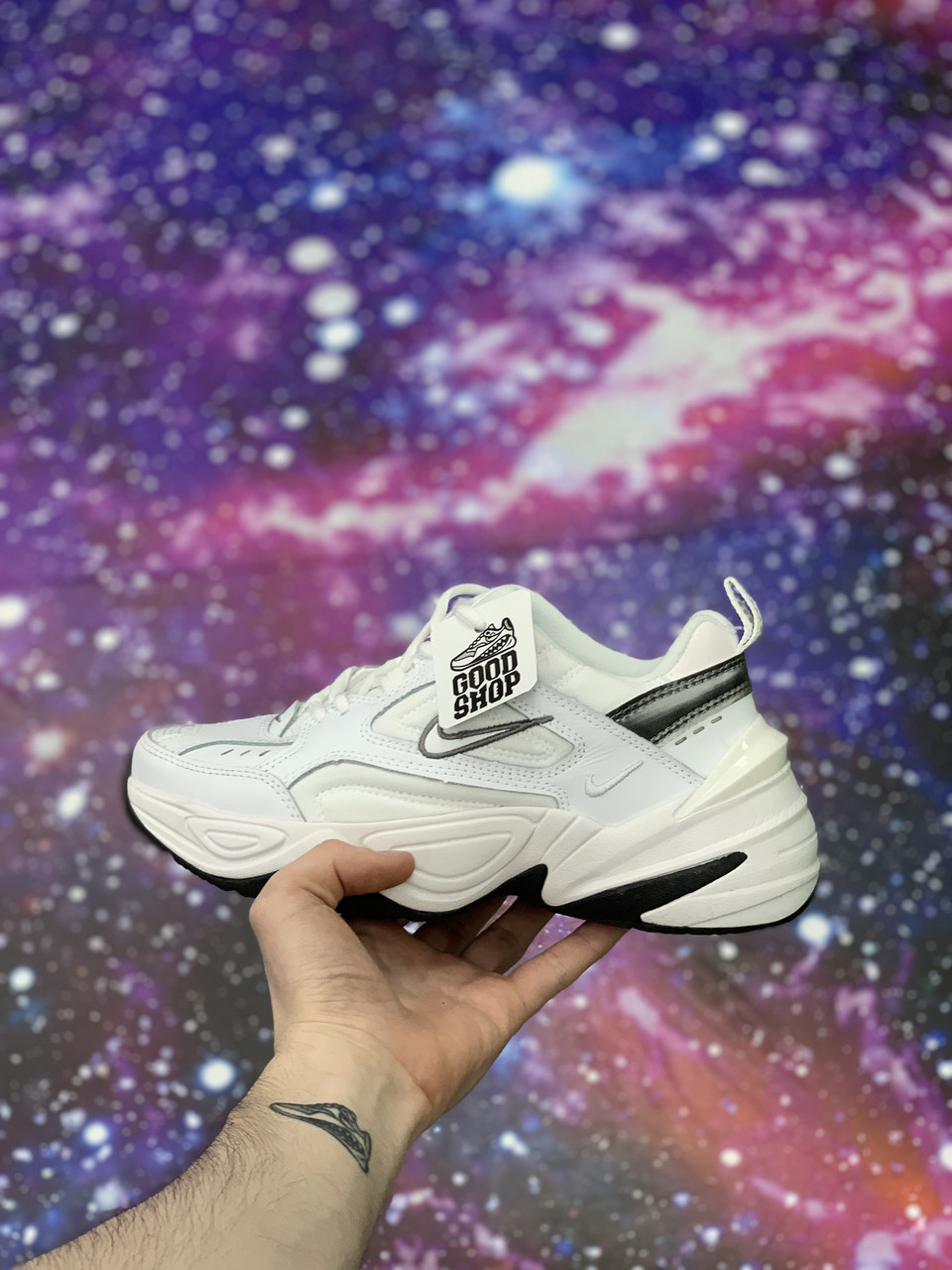 Кроссовки Nike M2K Tekno White Grey Black
