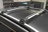 Багажник на крышу авто TURTLE AIR 1 silver на рейлинги (122 см), фото 4