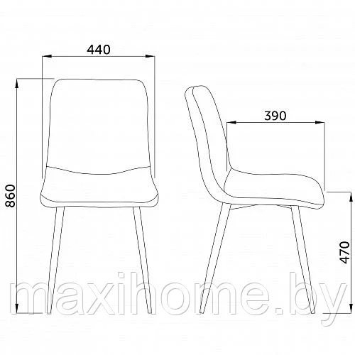 Стул кухонный SOLAR СОЛАР Мятный - фото 7 - id-p144593125