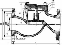 Обратный клапан 16нж10п
