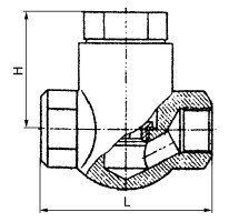 Клапаны обратные 16с48нж, фото 2