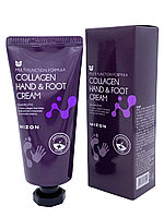 MIZON Крем для рук и ног с коллагеном COLLAGEN HAND & FOOT CREAM100мл