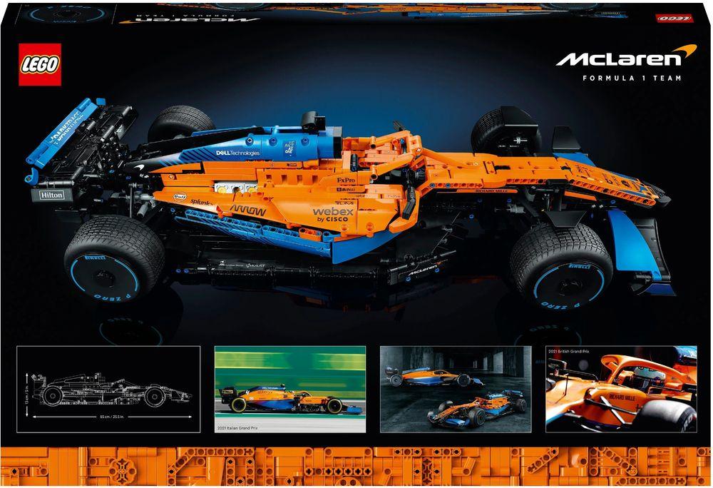 Конструктор Lego Technic 42141 Гоночный автомобиль McLaren Formula 1 - фото 2 - id-p176984626