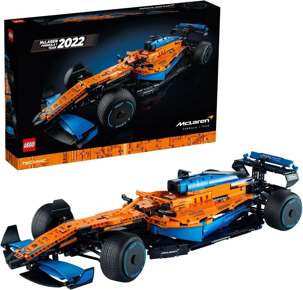 Конструктор Lego Technic 42141 Гоночный автомобиль McLaren Formula 1 - фото 3 - id-p176984626