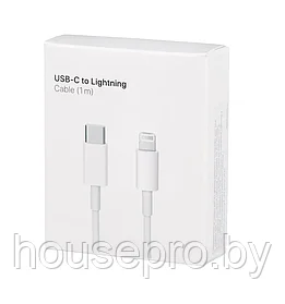 Apple кабель-переходник с USB-C на Lightning (1m)