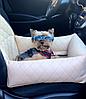 Автокресло для перевозки собак, лежак в машину для животных, фото 3