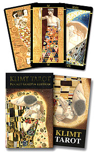 Lo Scarabeo Золотое Таро Климта карты мини Mini Golden Tarot Of Klimt