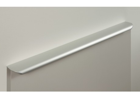 Мебельная ручка MONTE RT110/400/SC торцевая