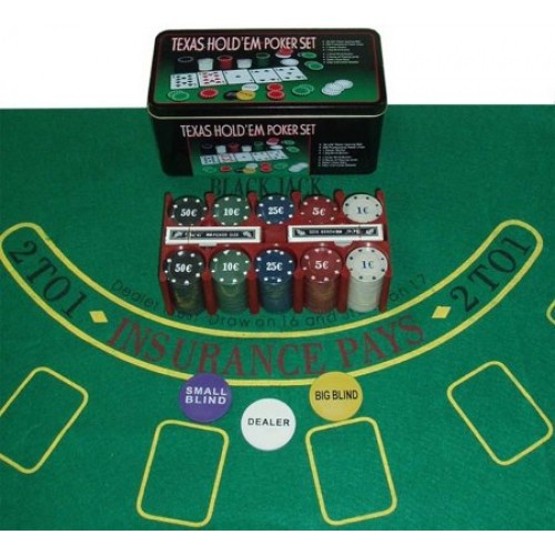 Покер в коробке на 200 фишек , G-22 - фото 1 - id-p22066719
