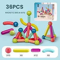 Магнитный конструктор Magnetic sticks 36 дет., арт.HL-2122