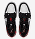 Кроссовки Nike Air Jordan 1 Low красно-черные, фото 6