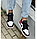 Кроссовки Nike Air Jordan 1 Low красно-черные, фото 5