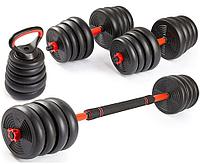 Набор гантелей TREX SPORT 6 в 1 TREX SPORT 30 кг 2071100010068 Набор гантелей TREX SPORT 6 в 1 TREX SPORT 30 кг