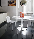 Мебельная опора «Диско тонкое» Ф500/57мм Н-715мм для круглого стола Ф80см, полимер, фото 10