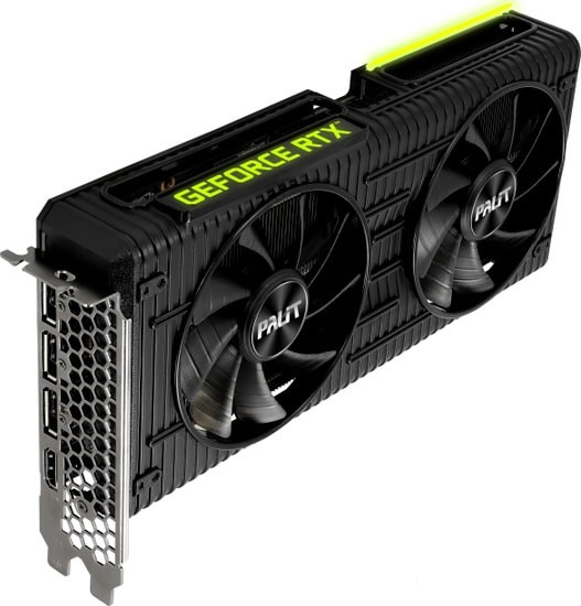 Видеокарта Palit GeForce RTX 3060 Ti Dual OC V1 8GB GDDR6 - фото 2 - id-p177091377