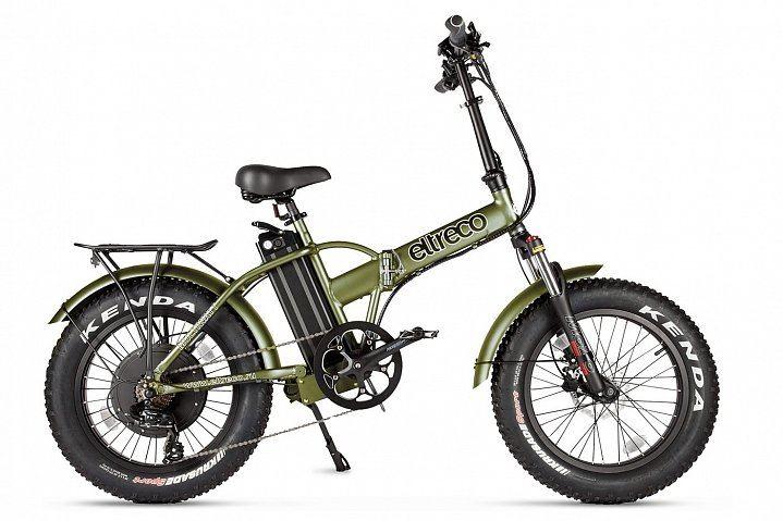 Электровелосипед Eltreco Multiwatt NEW 1000W хаки - фото 1 - id-p177064519