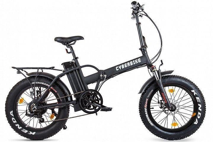 Электровелосипед Cyberbike 500W чёрный - фото 1 - id-p177064547