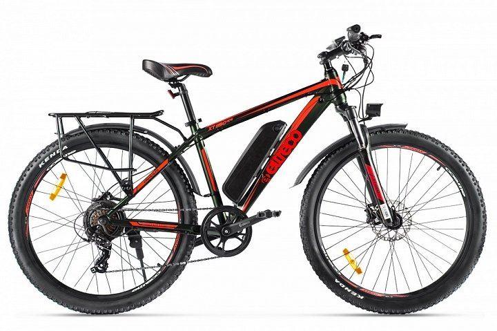 Электровелосипед Eltreco XT 850 чёрно-красный - фото 1 - id-p177064557