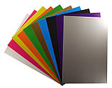 Набор цветного картона А4 10цв. 10л. мелов. в цв.карт.обл. (+золото, серебро), фото 4